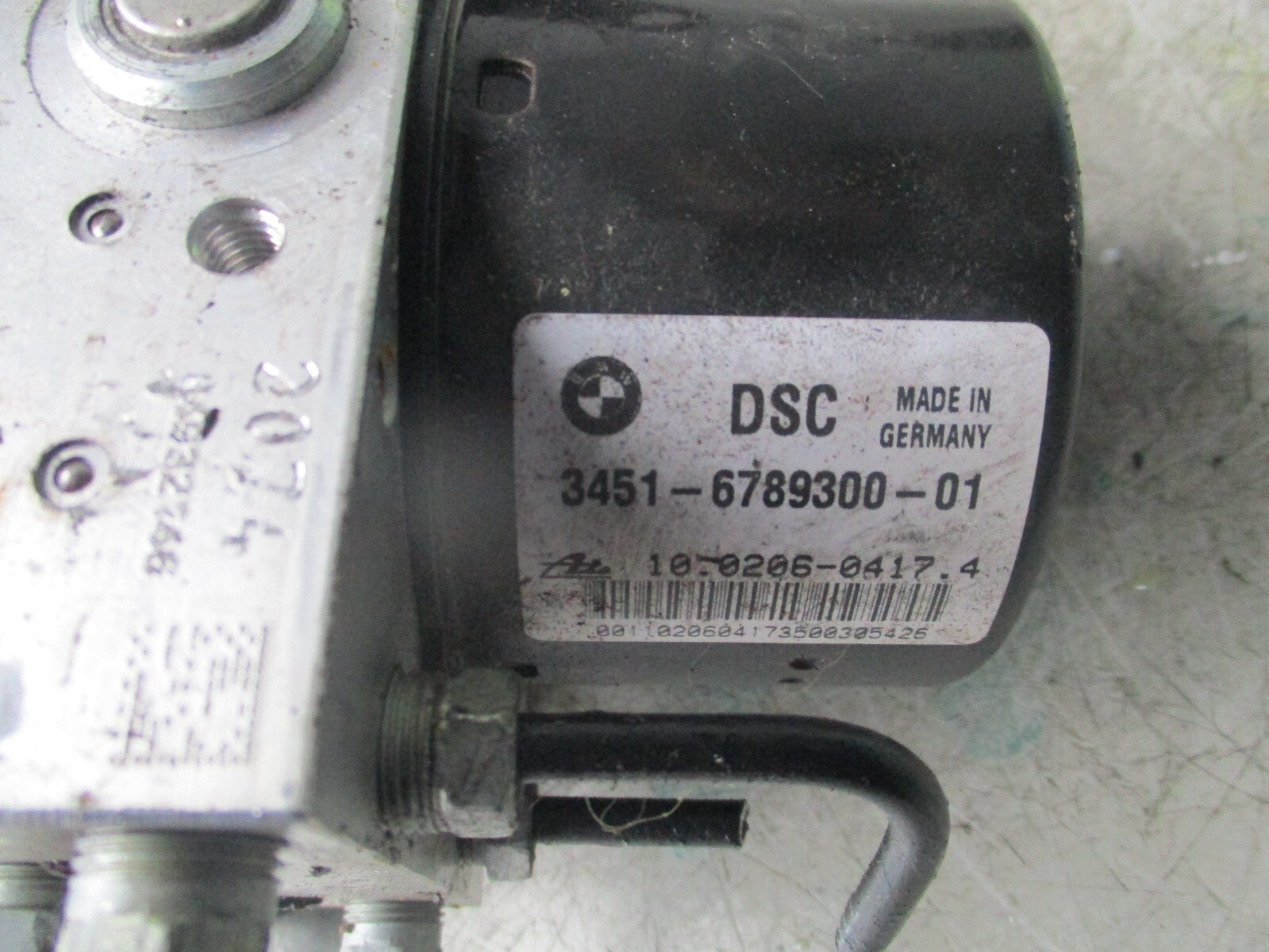 2008 BMW 3 SERIES E90 PUMP CONTROL MODULE 6789301