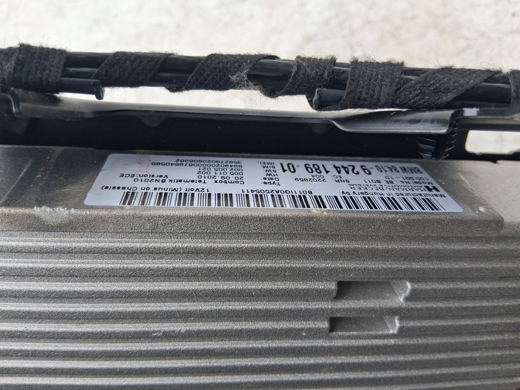 2010 BMW 5 SERIES F10 BLUETOOTH TELEMATICS CONTROL MODULE 9244189