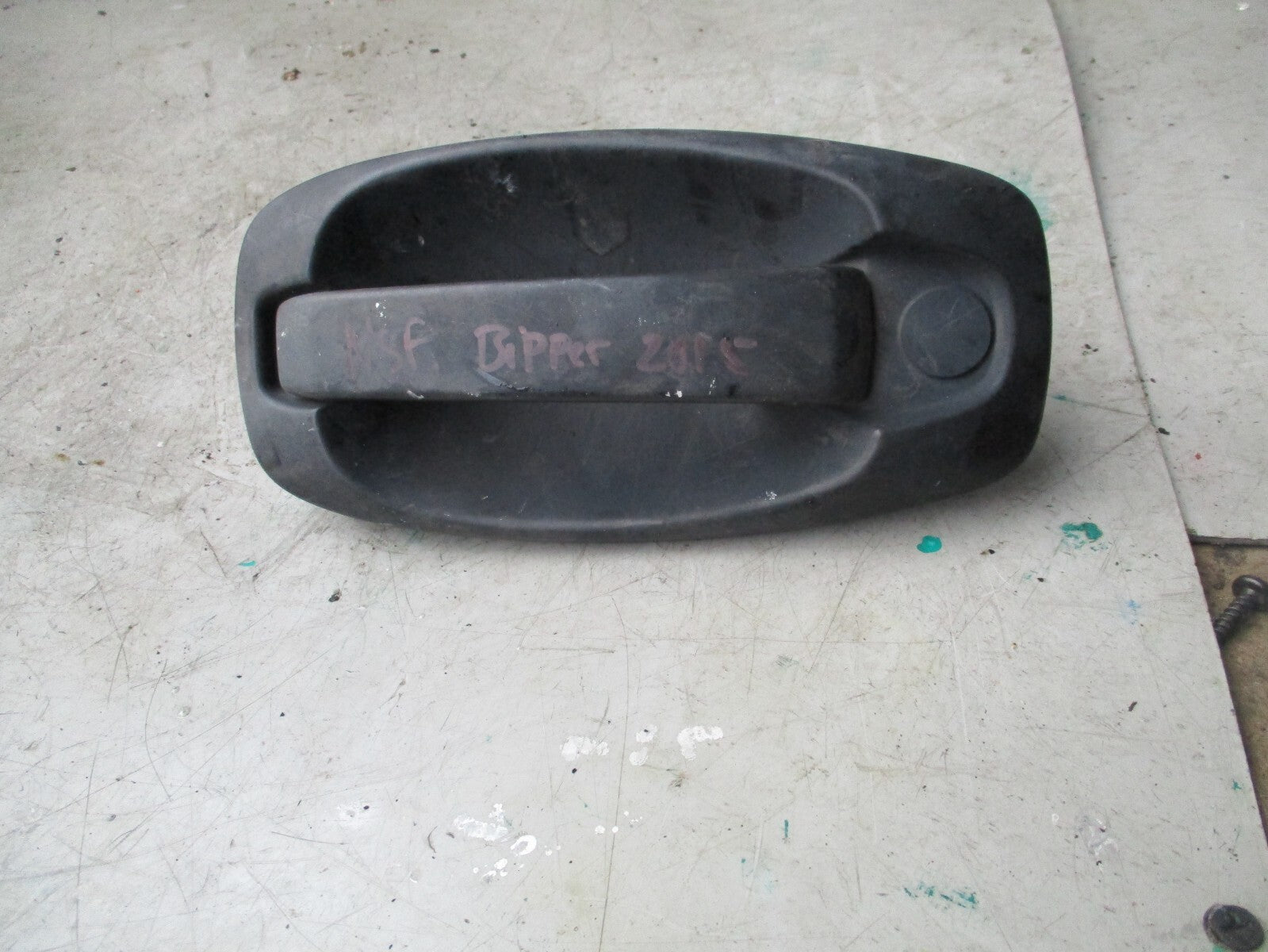2015 PEUGEOT BIPPER NSR PASSENGER SIDE REAR DOOR HANDLE 242559