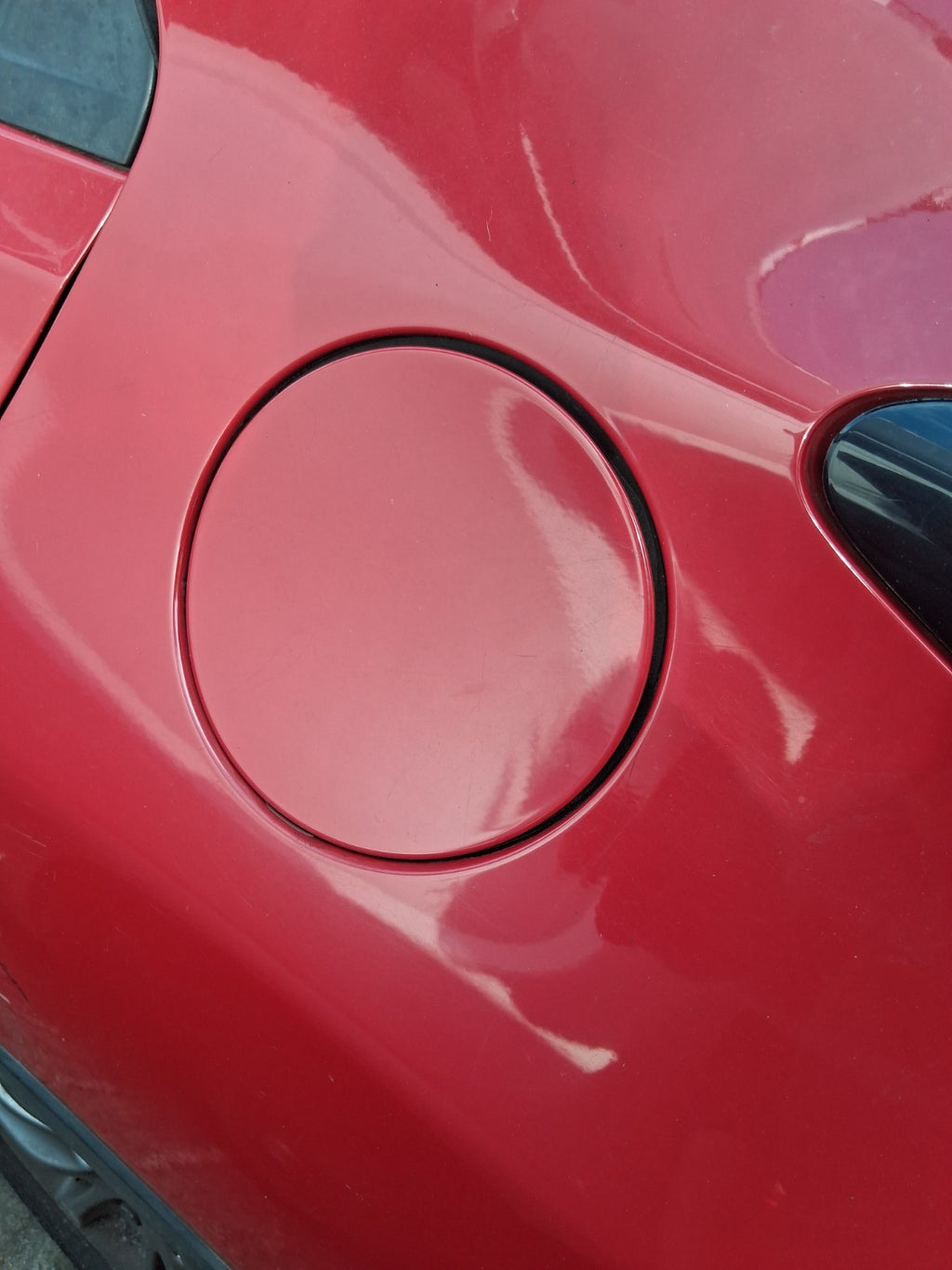 2016 HONDA CIVIC MK9 FACELIFT HATCHBACK FUEL FLAP LID COVER MILANO RED R81