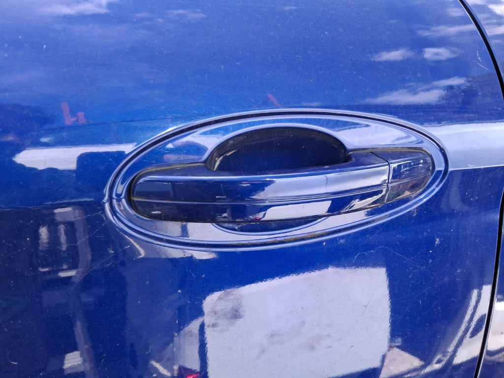 2015 FORD GRAND C MAX MK2 OSR DRIVER SIDE REAR EXTERIOR DOOR HANDLE  BLUE