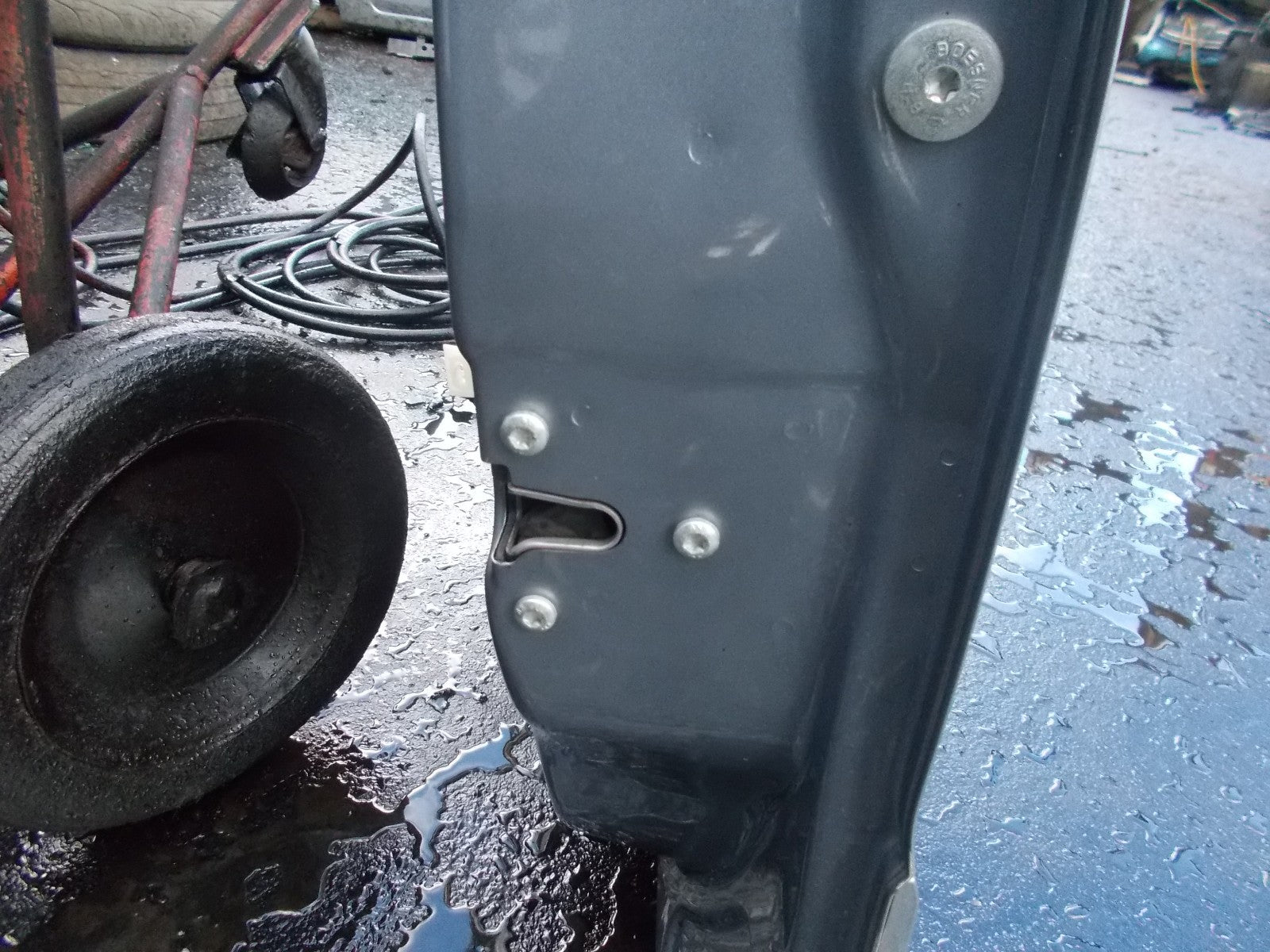 2008 VAUXHALL ZAFIRA MPV OSF DRIVERS SIDE FRONT DOOR SILVER L163 / GBJ 4AU