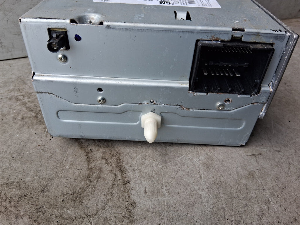 2012 VAUXHALL ASTRA J RADIO CD PLAYER HEAD UNIT 22800670