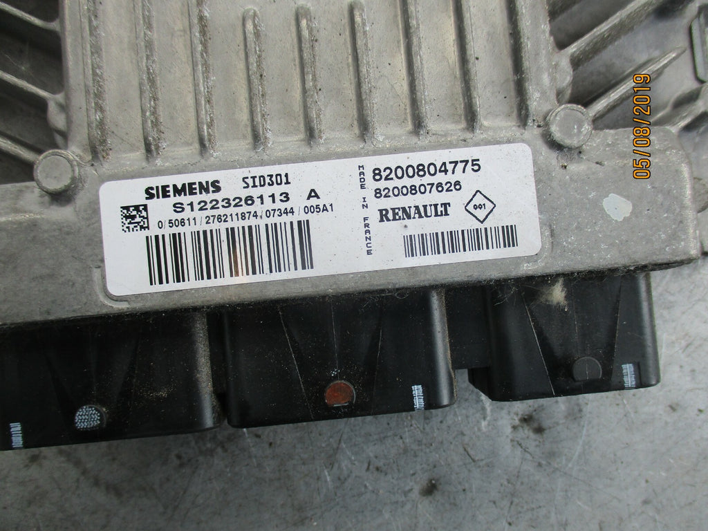 RENAULT MEGANE MK2 1.5 DIESEL ENGINE CONTROL UNIT ECU S122326113A