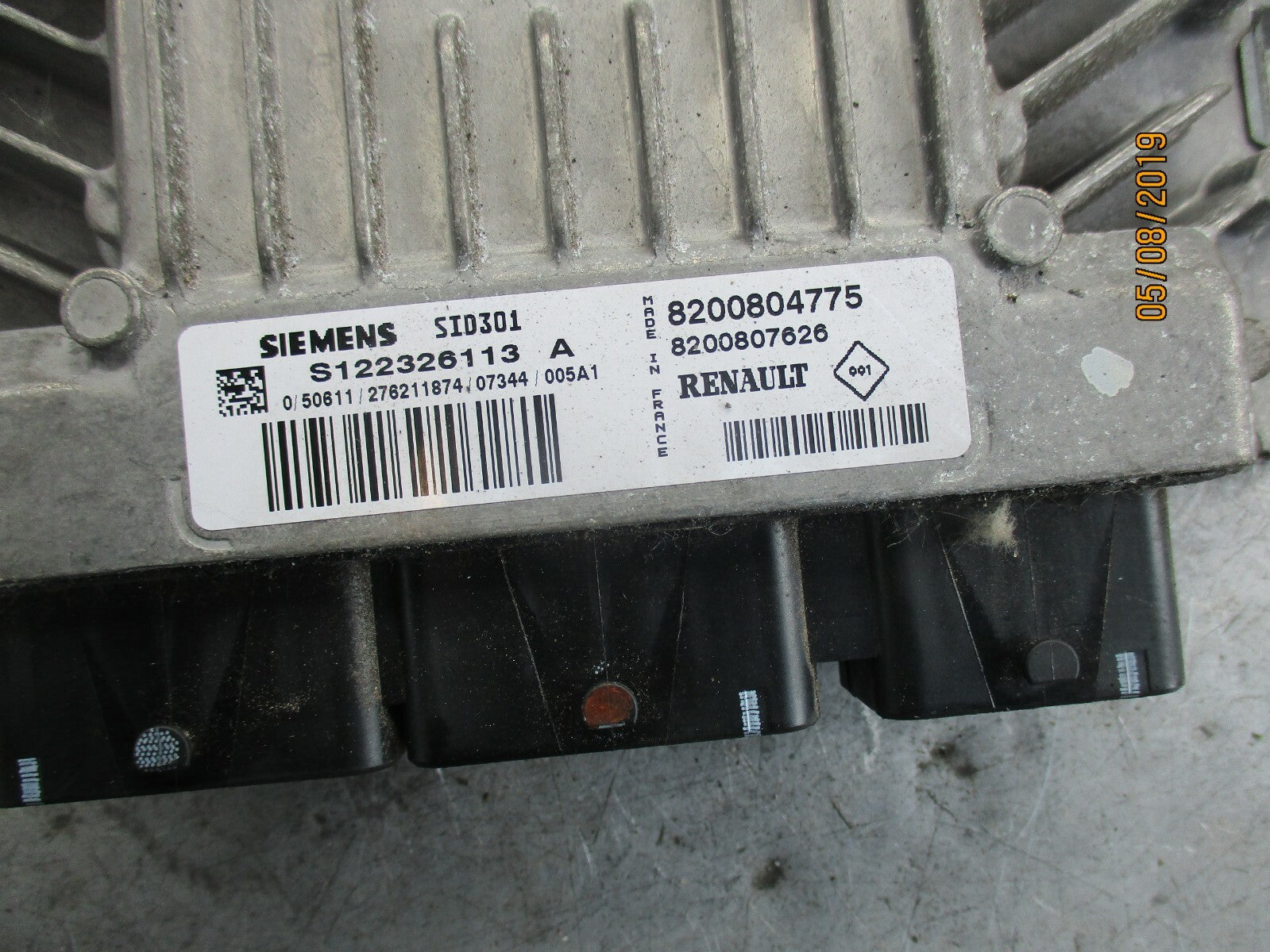 RENAULT MEGANE MK2 1.5 DIESEL ENGINE CONTROL UNIT ECU S122326113A