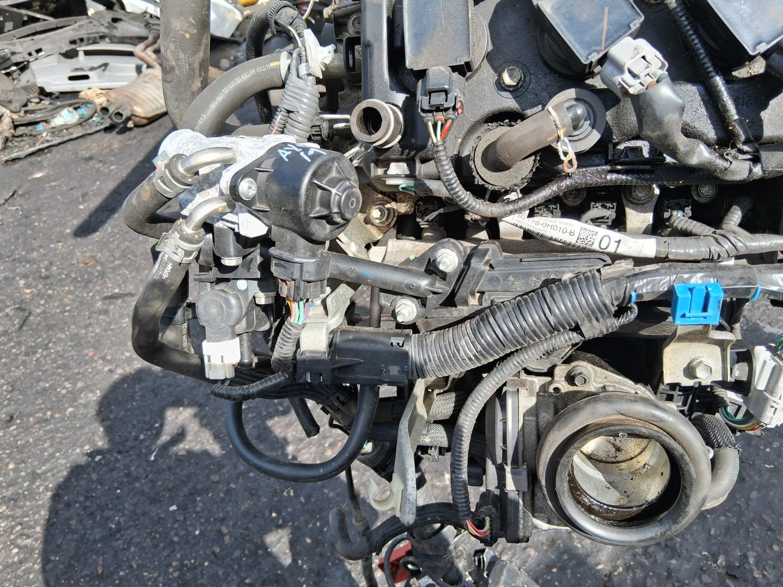 2019 TOYOTA AYGO MK2 1.0 PETROL COMPLETE ENGINE 1KR-FE 1KR FE 1KRFE
