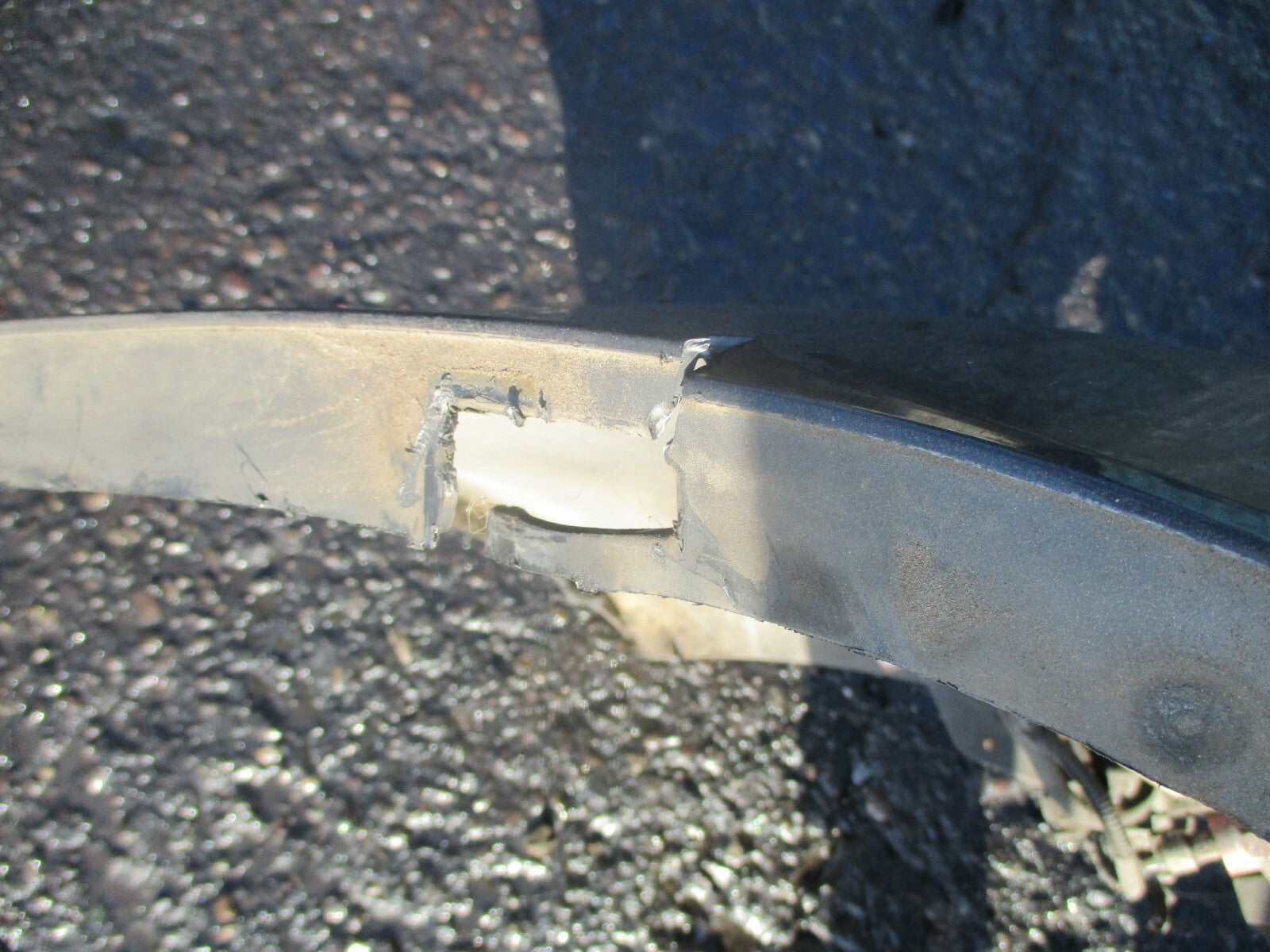 ALFA ROMEO GT 2004 REAR BACK BUMPER BLACK