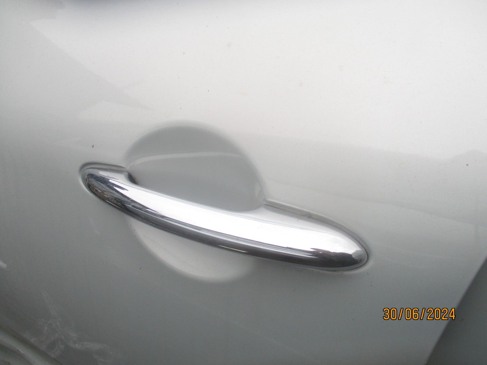 BMW MINI COUNTRYMAN F60 2021 NS PASSENGER SIDE FRONT EXTERIOR DOOR HANDLE CHROME