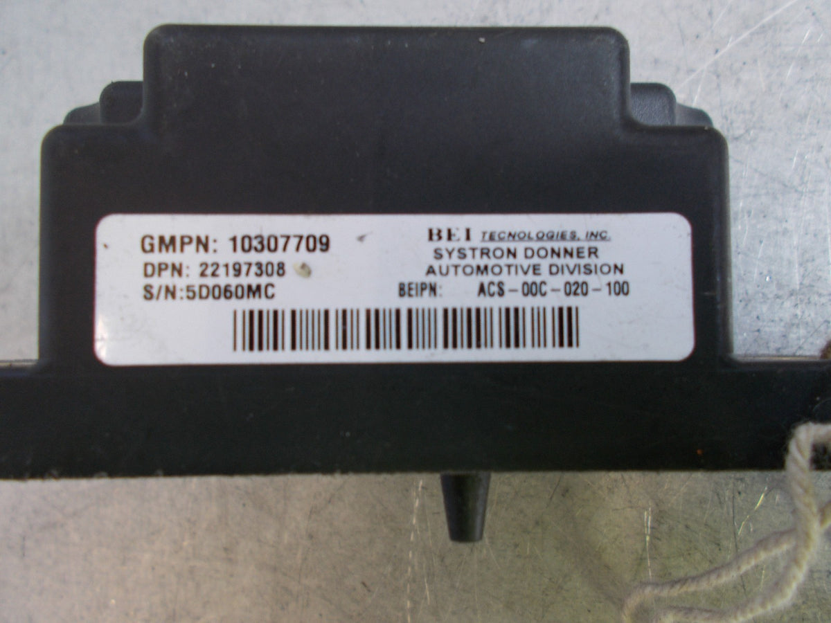 2005 CADILLAC STS-V 4.4L V8 TURN RATE YAW LATERAL SENSOR SENDER UNIT 10307709