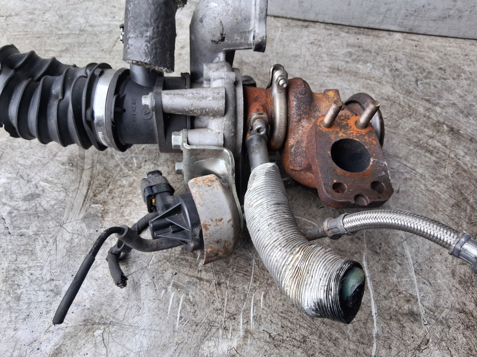 2021 FORD TRANSIT MK8 350 2.0 DIESEL TURBO TURBOCHARGER TD02L1107TVT 9804945280