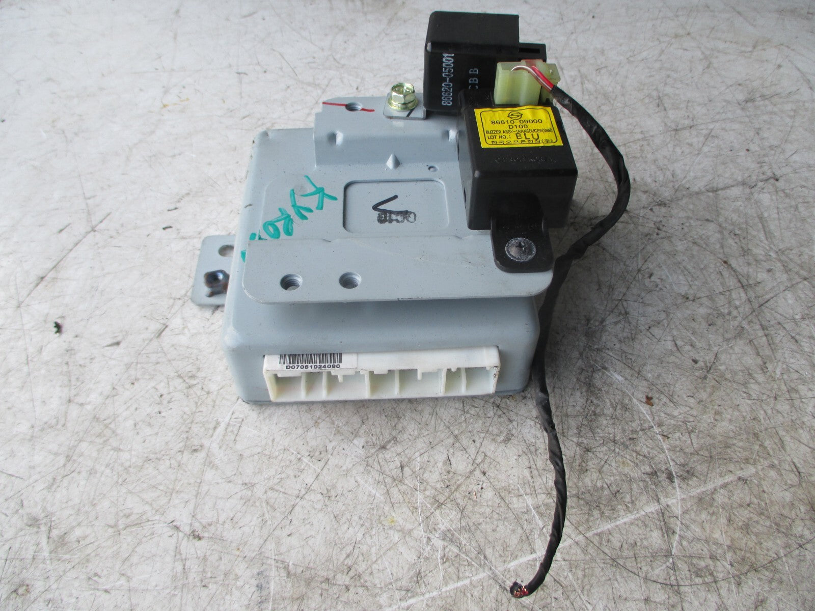 SSANGYONG KYRON 2009 THEFT CONTROL MODULE UNIT 8712009220