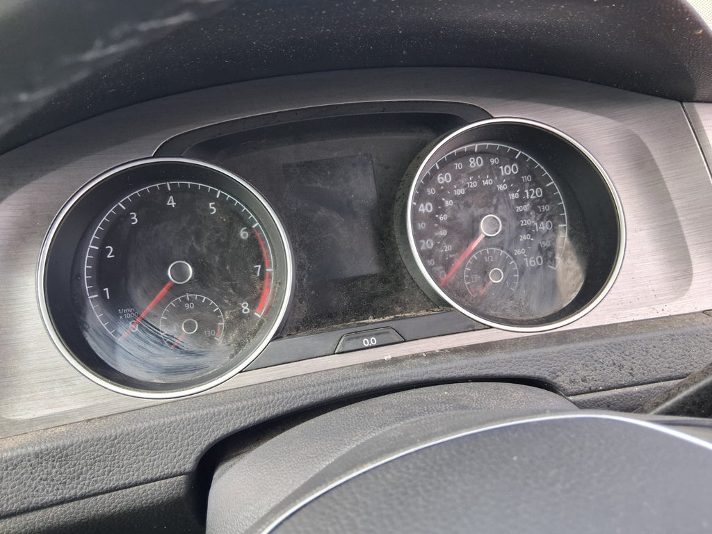 2016 VOLKSWAGEN GOLF MK7 1.0 PETROL SPEEDO SPEEDOMETER INSTRUMENT CLUSTER