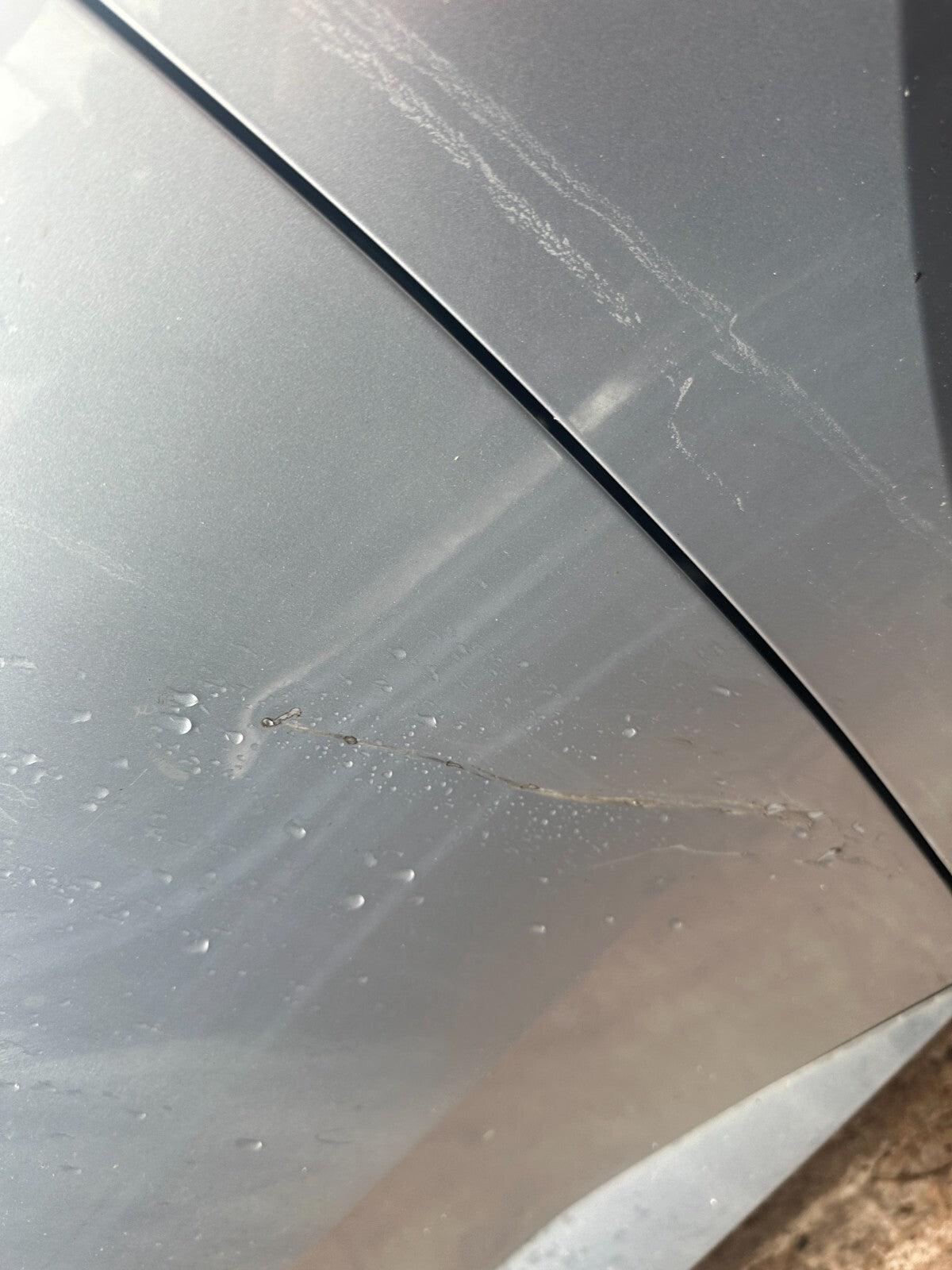 2020 SKODA SUPERB MK3 OSF DRIVER SIDE FRONT DOOR BARE LA7W SILVER