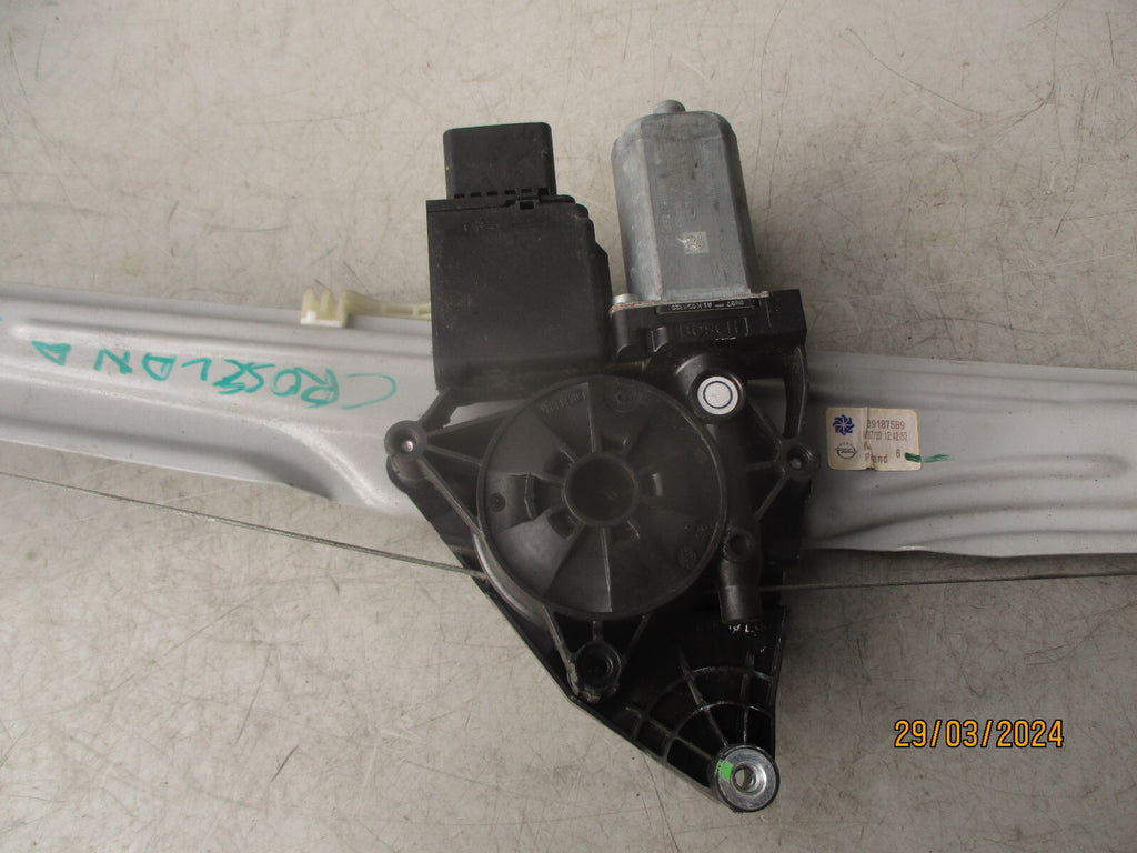 2022 VAUXHALL CROSSLAND NSF FRONT LEFT SIDE ELECTRIC WINDOW REGULATOR 39187589