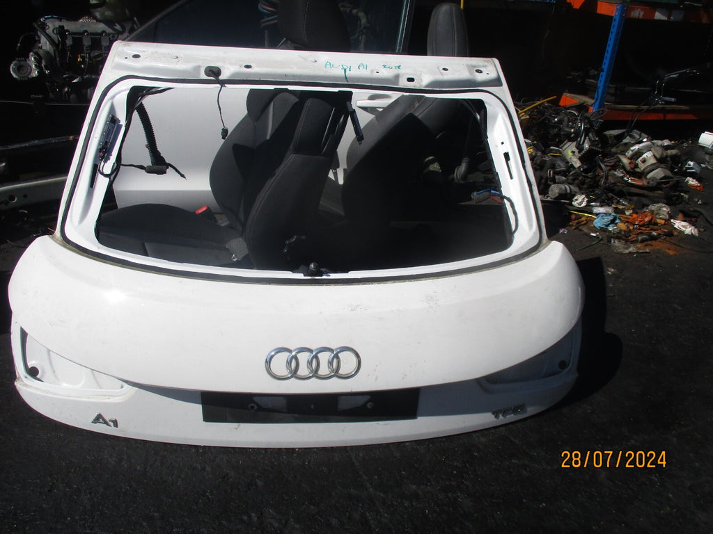 AUDI A1 8X 2018 3 DOOR REAR BOOT LID TAILGATE NO GLASS