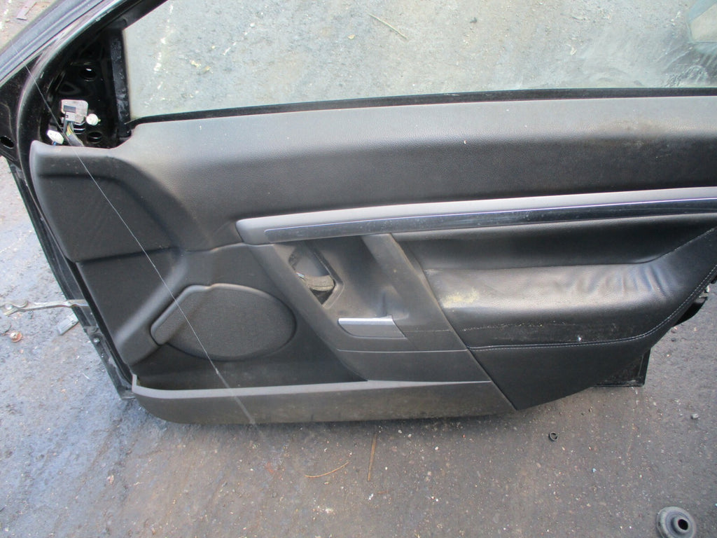 VAUXHALL SIGNUM 2003 - 2008 OSF DRIVER SIDE FRONT DOOR CARD HANDLE GLASS BLACK