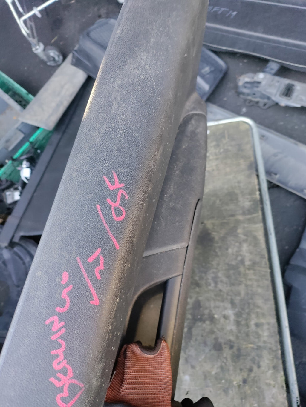 2021 CITROEN BERLINGO MK3 K9 OS DRIVER SIDE DOOR CARD WITH SWITCH