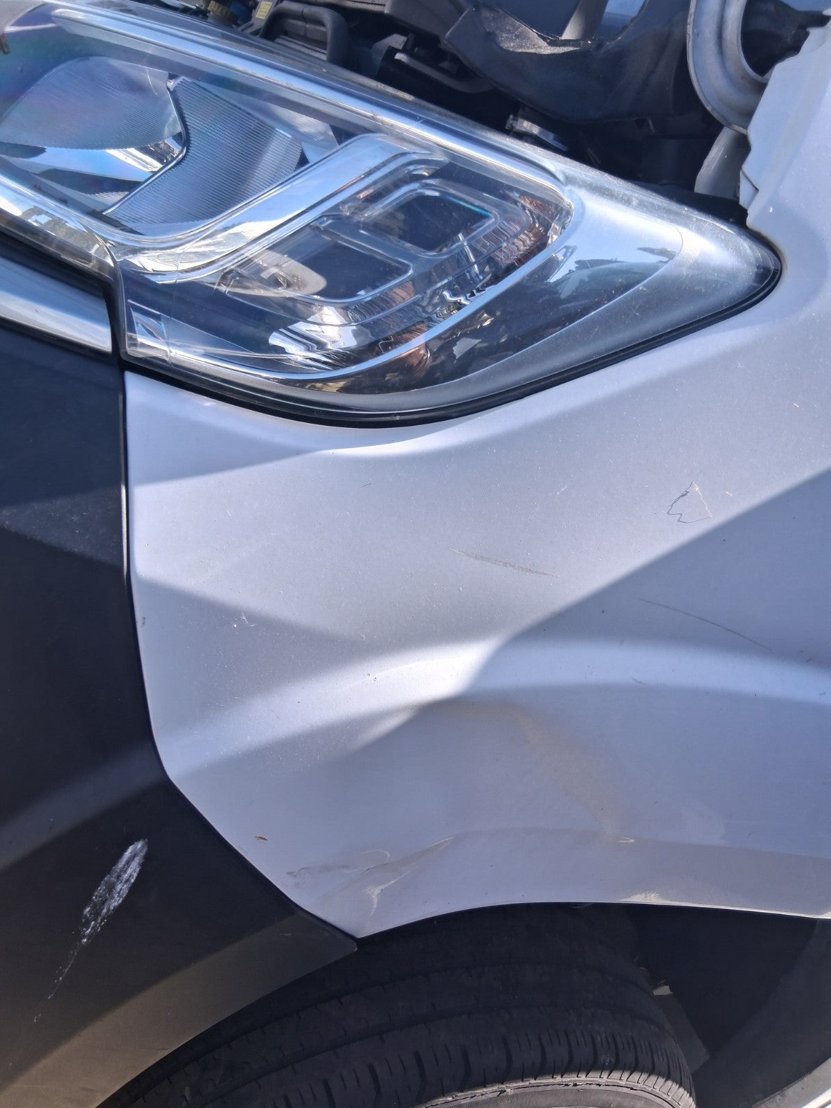 2021 CITROEN RELAY MK3 NSF PASSENGER SIDE WING PANEL WHITE