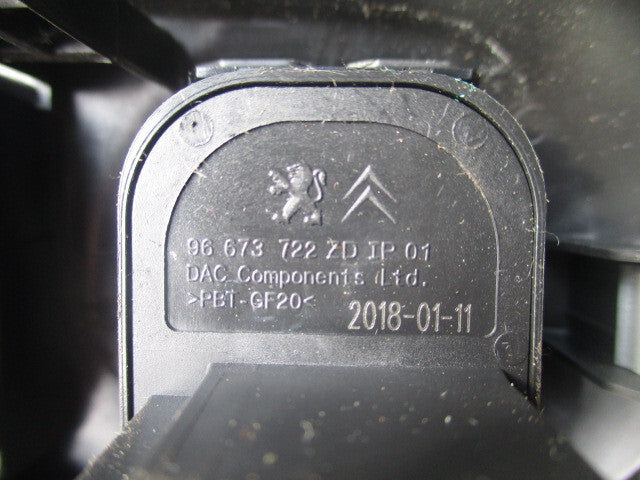 2018 CITROEN CACTUS C4 MK1 WING MIRROR ADJUST CONTROL SWITCH 96673722ZD