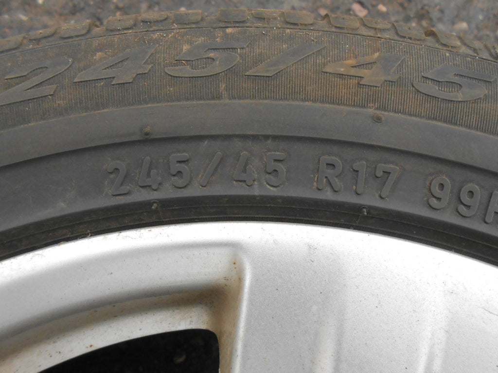 MERCEDES E CLASS W212 2016 5 SPOKE ALUMINIUM ALLOY WHEEL 245/45 R17 REF001