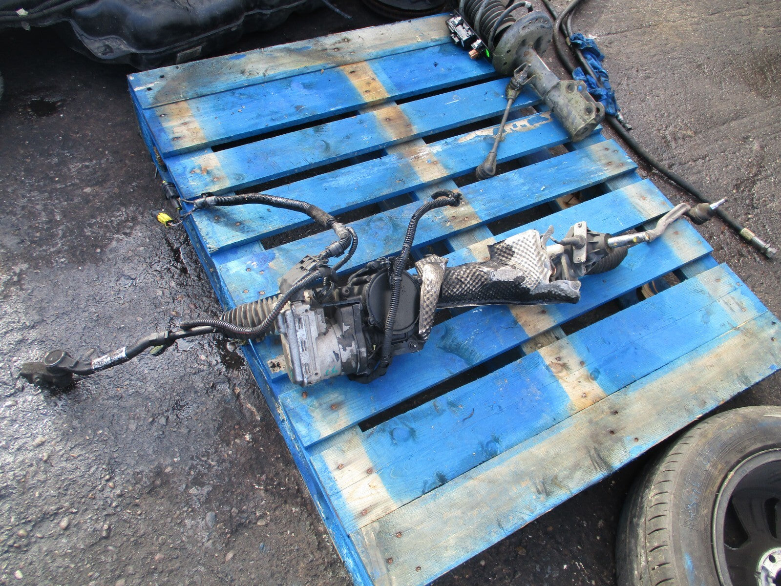 2020 CITROEN C5 AIRCROSS RHD 1.5 DIESEL ELECTRIC POWER STEERING RACK F800002551