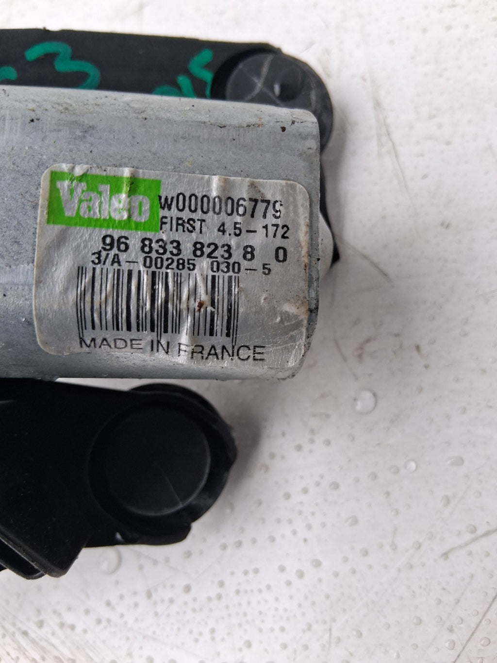 2015 CITROEN C3 REAR WIPER MOTOR LINKAGE W000006779