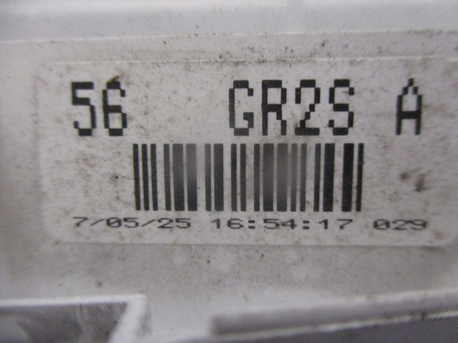 2007 MAZDA 6 2.0 16V  INSTRUMENT CLUSTER SPEEDOMETER GR1L55430