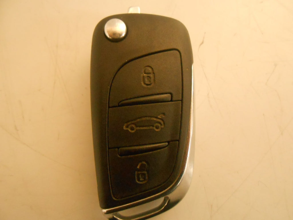 CITROEN C4 VTR+ KEY FOB BLADE IS BROKEN INTERNAL PARTS ONLY 966597548001