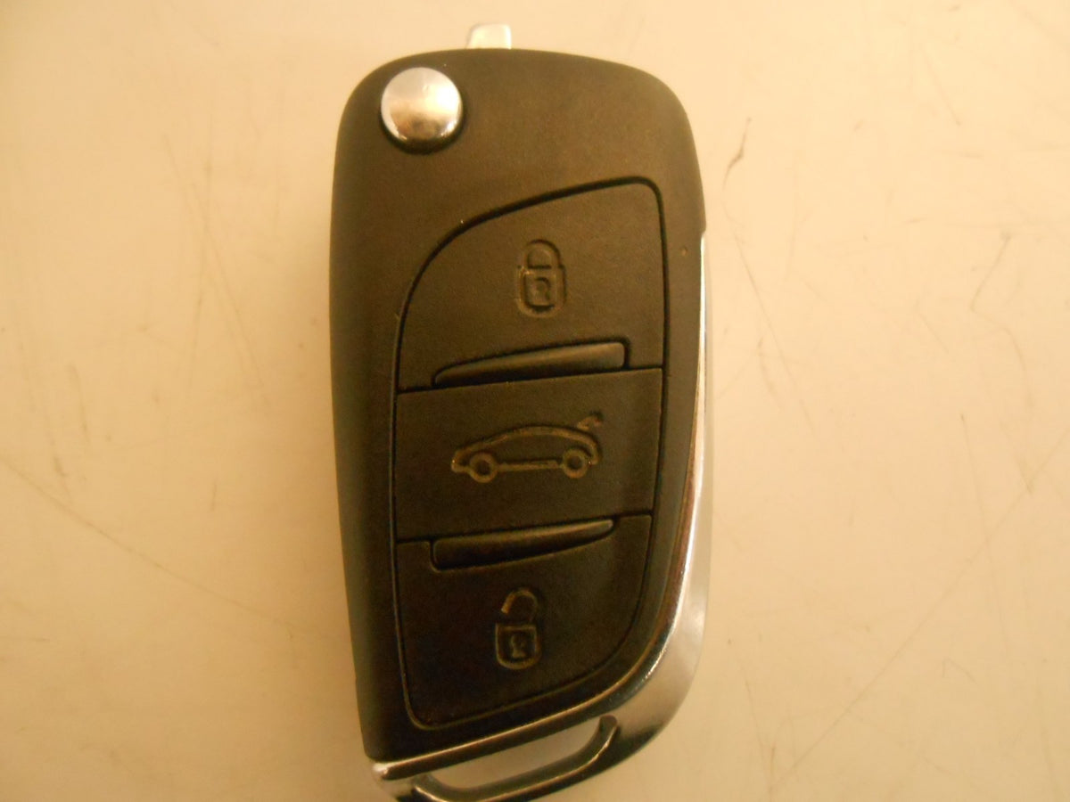 CITROEN C4 VTR+ KEY FOB BLADE IS BROKEN INTERNAL PARTS ONLY 966597548001
