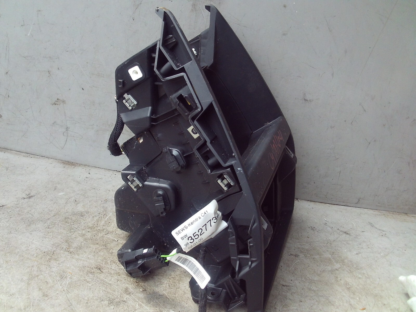 2021 CITROEN C4 MK3 REAR GLOVE BOX FLOOR STORAGE