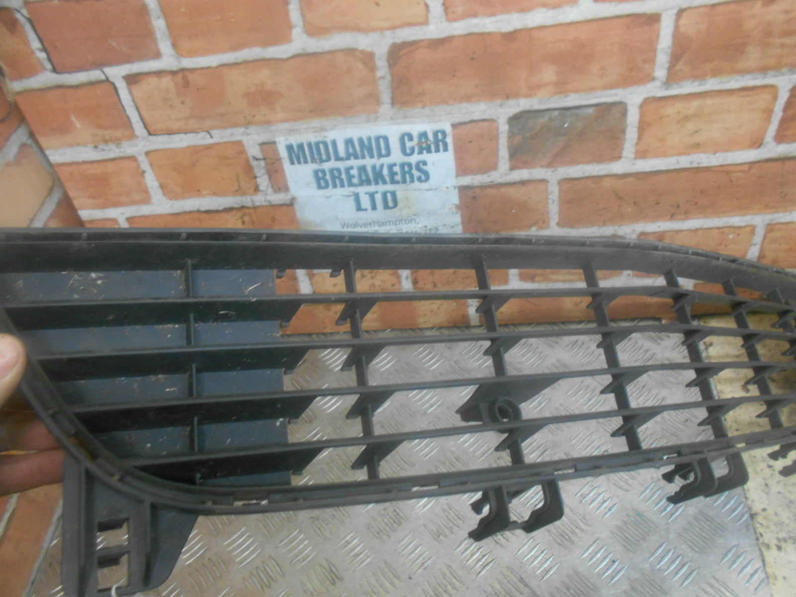 VAUXHALL MERIVA A MK1 2009 FACELIFT LOWER GRILL GRILLE AIR INTAKE 13198495