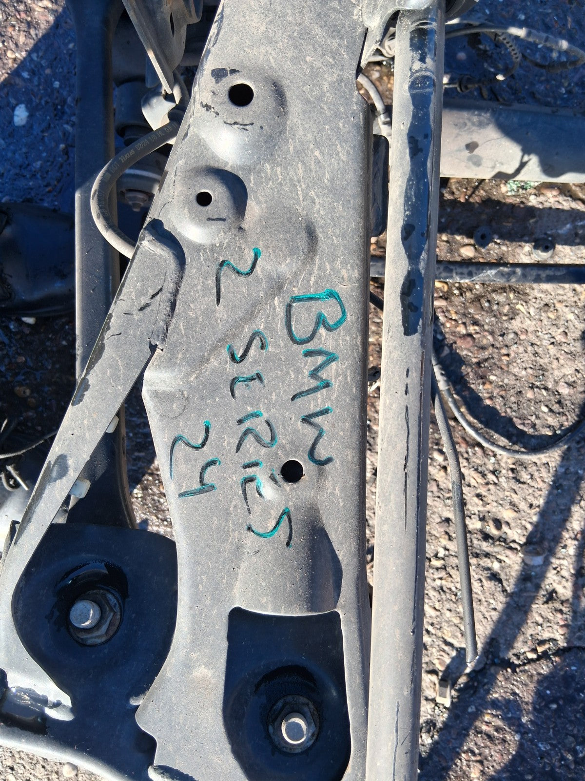 2024 BMW 2 SERIES F44 COUPE 1.5 PETROL REAR AXLE DISC TYPE NO CALIPERS