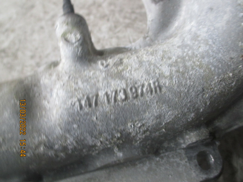 NISSAN JUKE 2013 THROTTLE BODY WITH HOUSING PIPE 147173974