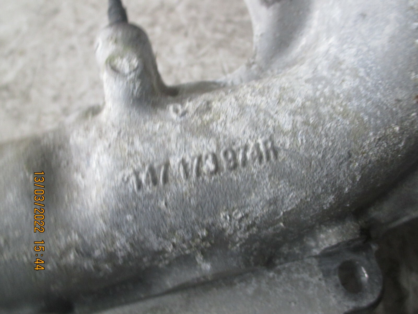 NISSAN JUKE 2013 THROTTLE BODY WITH HOUSING PIPE 147173974