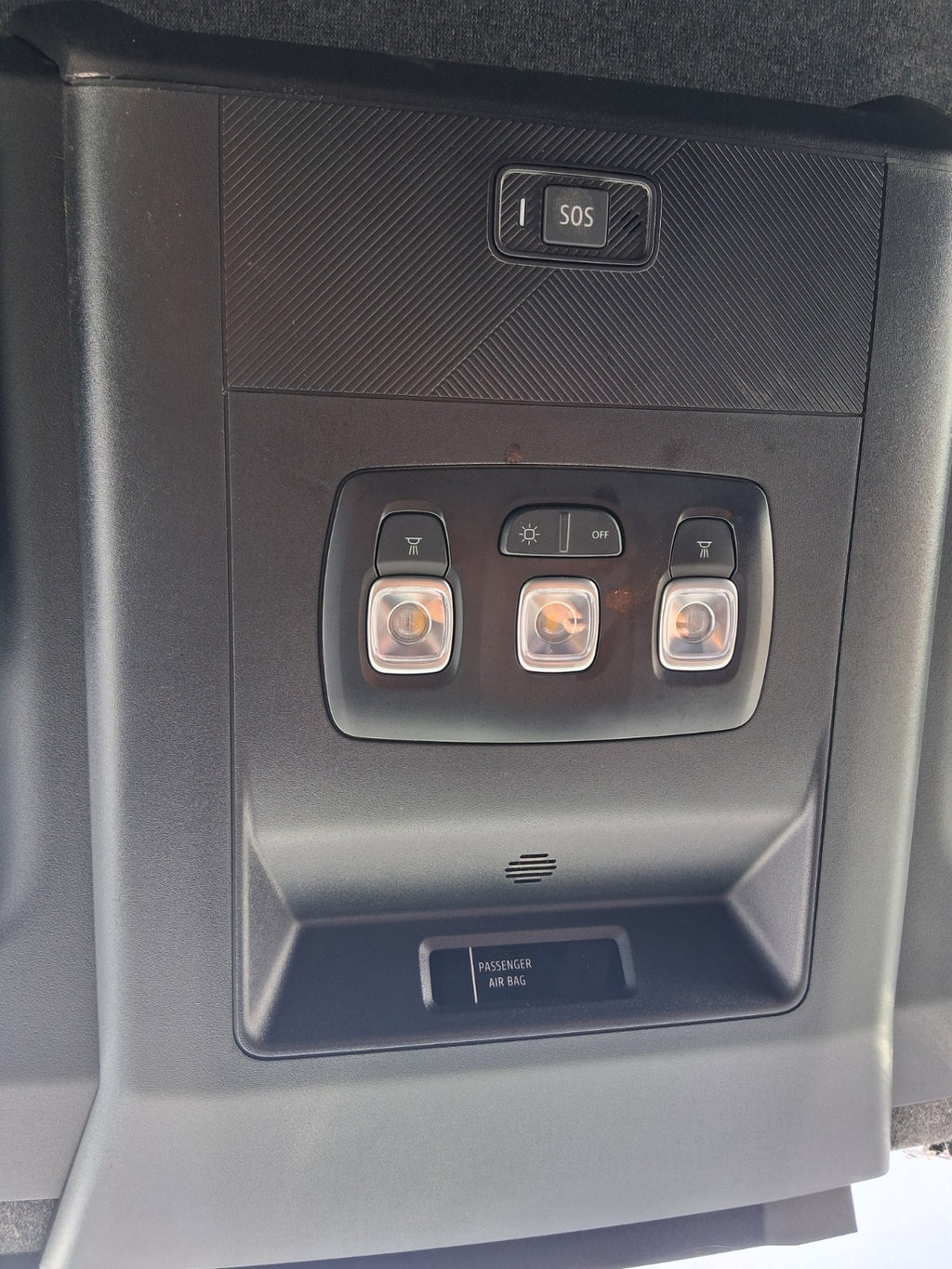2025 RENAULT MASTER MK4 FRONT INTERIOR ROOF READING LIGHT