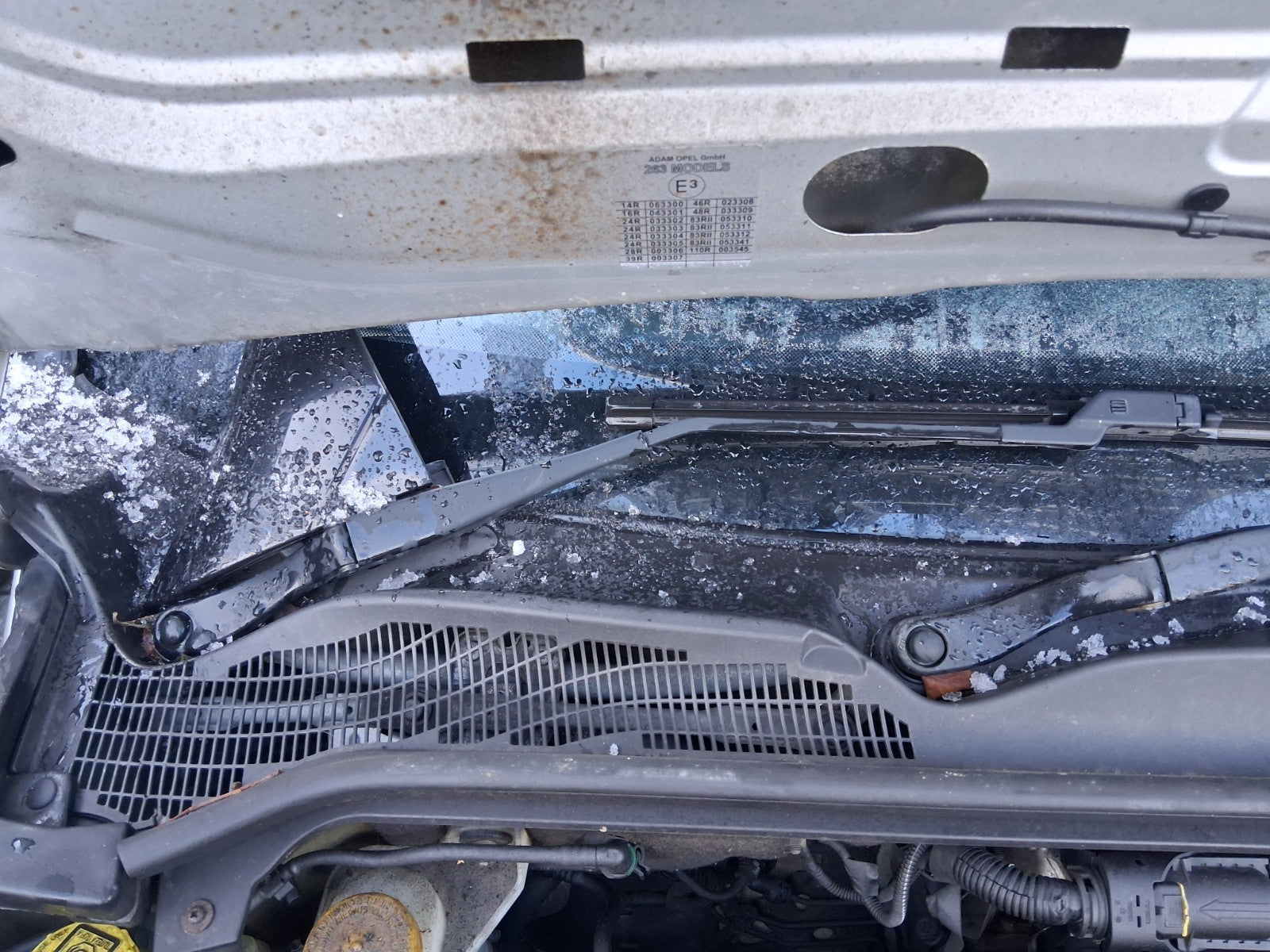 2015 VAUXHALL COMBO D FRONT WINDSCREEN WIPER MOTOR & LINKAGE