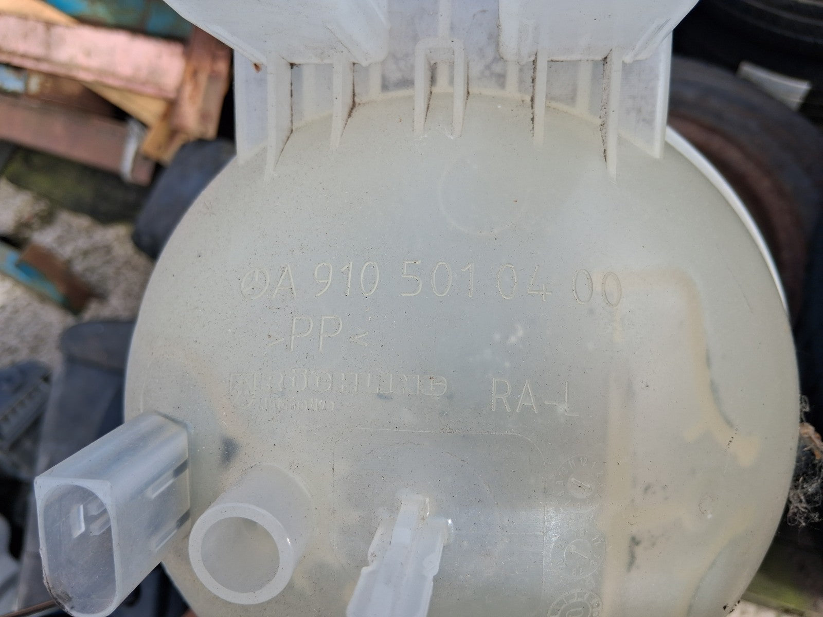 2020 MERCEDES SPRINTER W907 COOLANT WATER EXPANSION TANK RESERVOIR A9105010400