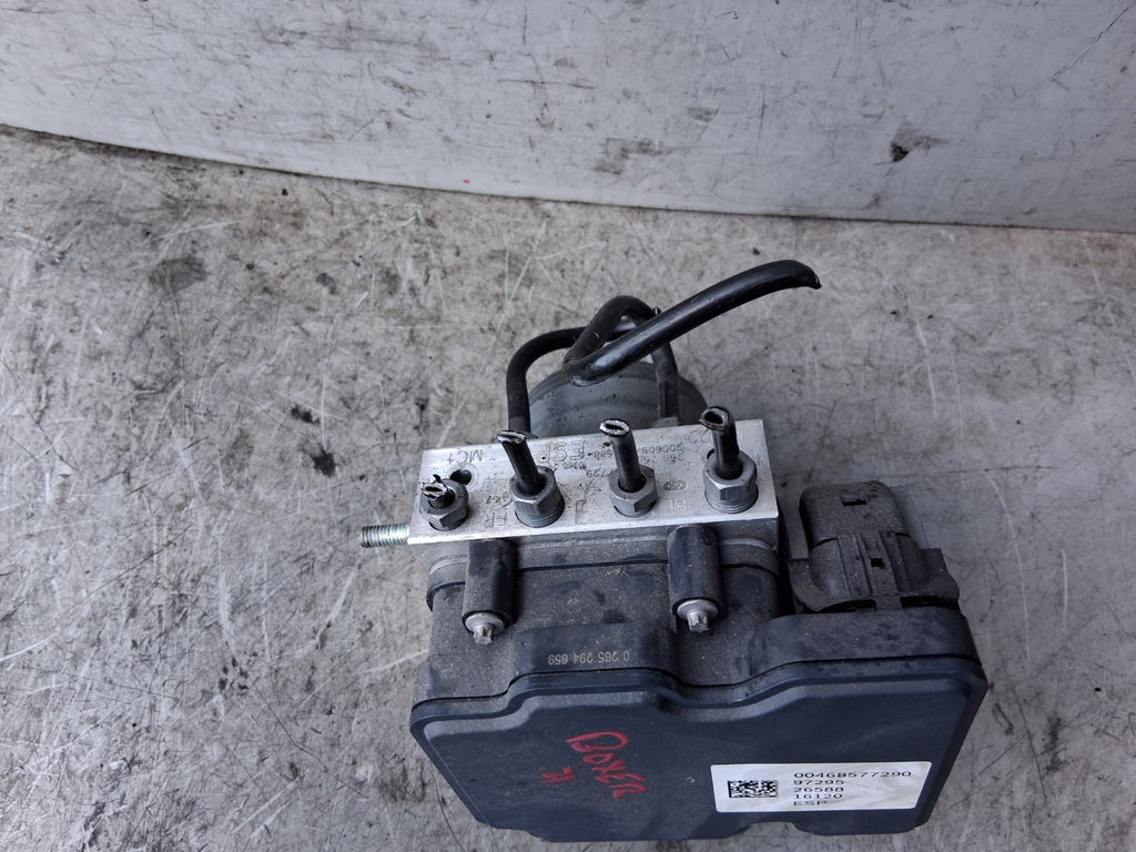2021 PEUGEOT BOXER MK3 ABS PUMP CONTROL MODULATOR 46857729