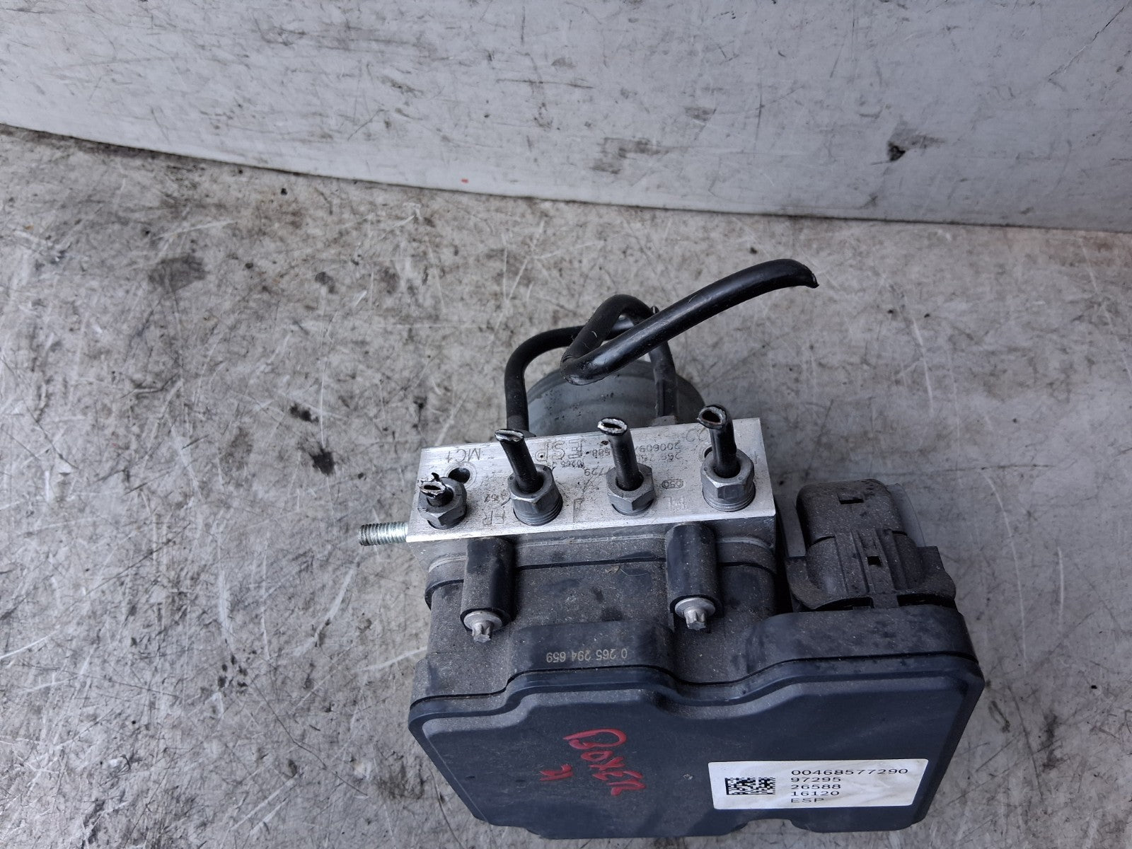 2021 PEUGEOT BOXER MK3 ABS PUMP CONTROL MODULATOR 46857729