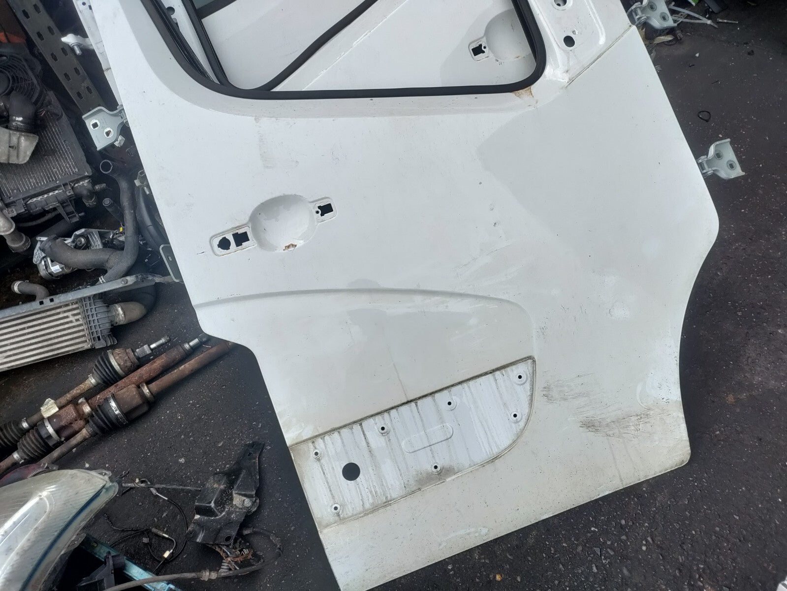 2023 RENAULT MASTER MK3 OSF DRIVER SIDE FRONT DOOR BARE WHITE