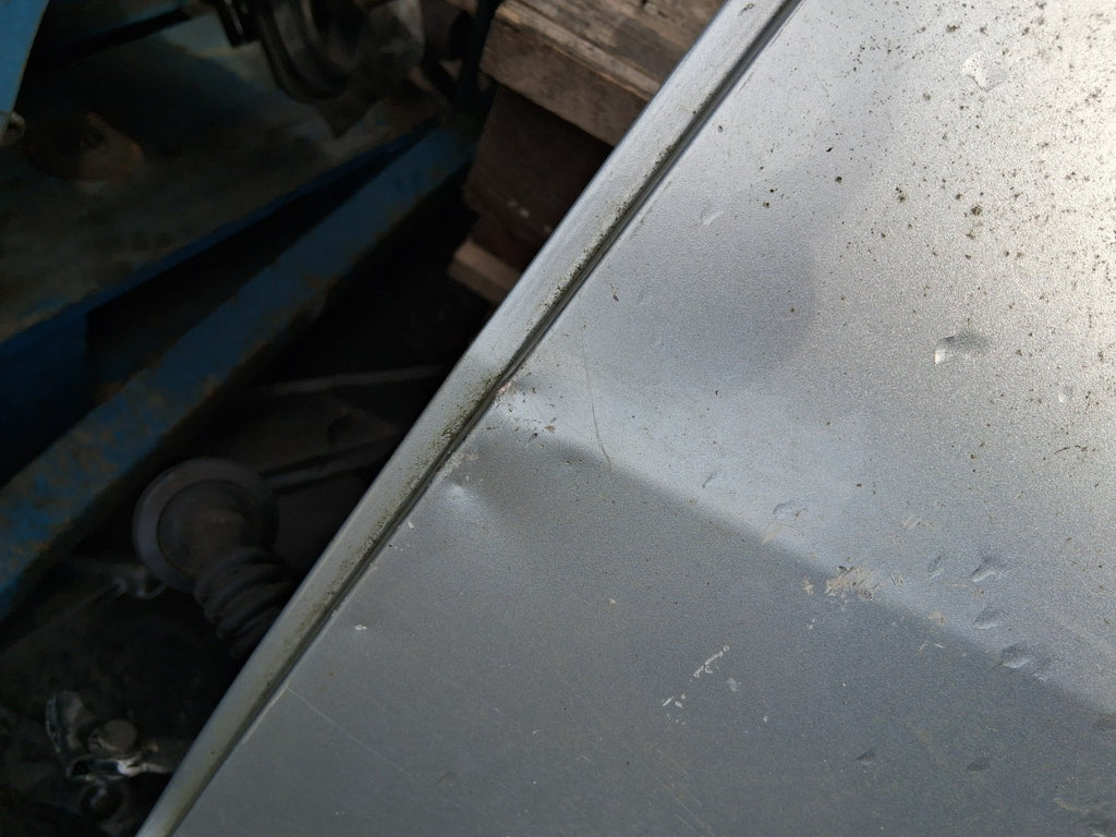 TOYOTA RAV 4 MK2 2003 NSR PASSENGER SIDE REAR BARE DOOR SILVER