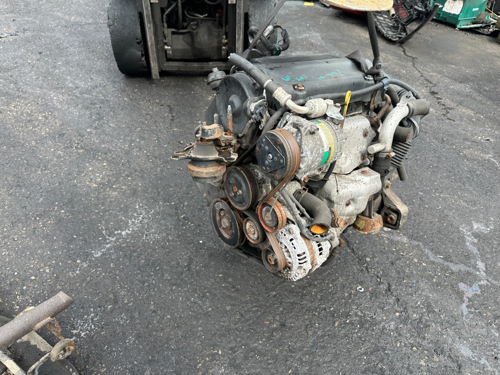 2004 HONDA CIVIC MK7 1.7 DIESEL ENGINE COMPLETE 4EE2