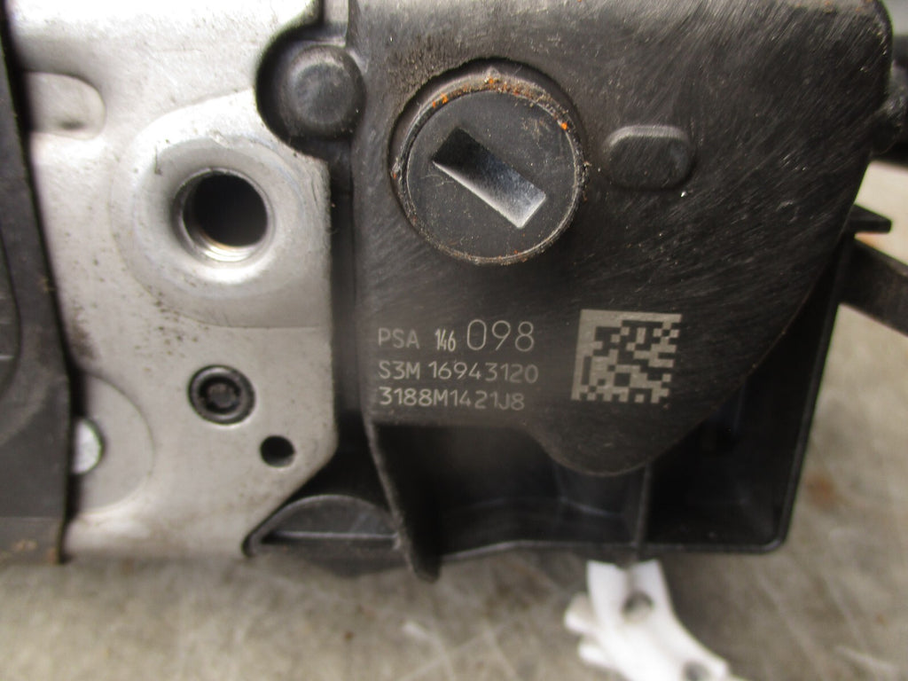 2018 VAUXHALL GRANDLAND X SE NSF PASSENGER FRONT DOOR LOCK MECHANISM 16943125