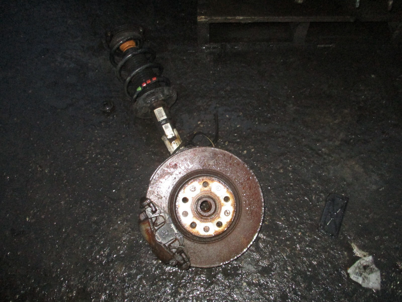 VW VOLKSWAGEN TIGUAN MK1 2015 2.0 DIESEL DRIVER SIDE LEG CALIPER SHOCK 5N0413031