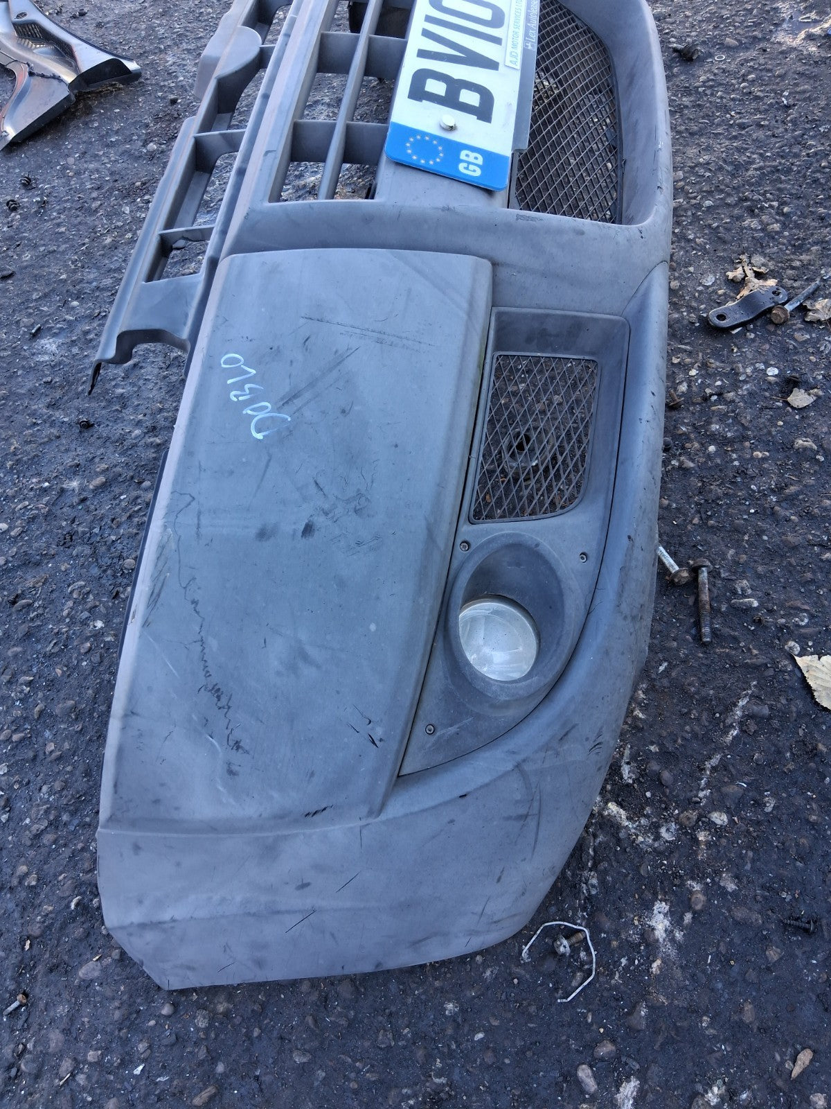 2010 FIAT DOBLO MK1 FRONT COMPLETE BUMPER WITH FOG LIGHT