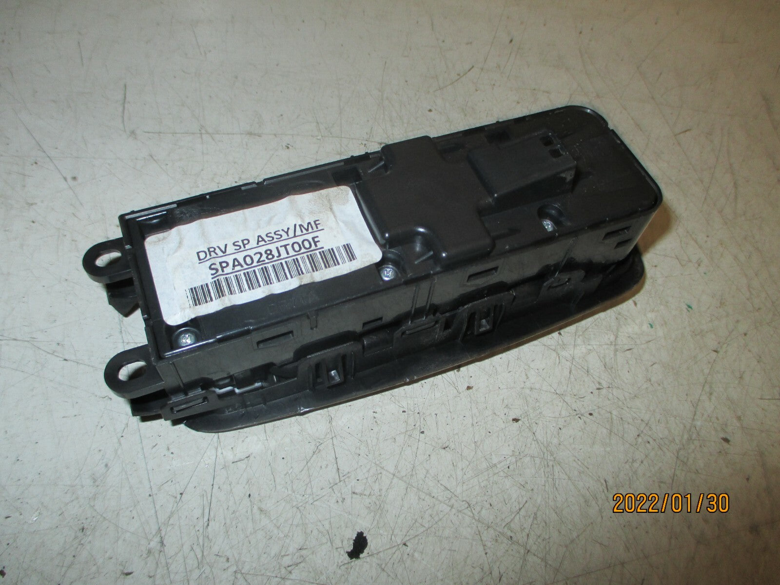 2015 JAGUAR XE R-SPORT OSF DRIVER SIDE FRONT DOOR WINDOW SWITCH spa028jt00f