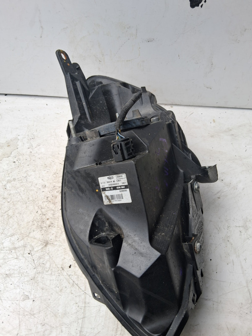 2016 FIAT FIORINO OSF OFF RIGHT DRIVER SIDE FRONT HEADLIGHT 04556599900010