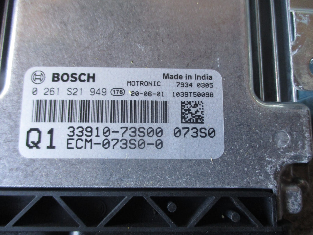 SUZUKI SWIFT MK4 2020 1.2 PETROL HYBRID ECU ENGINE CONTROL MODULE 3391073S00
