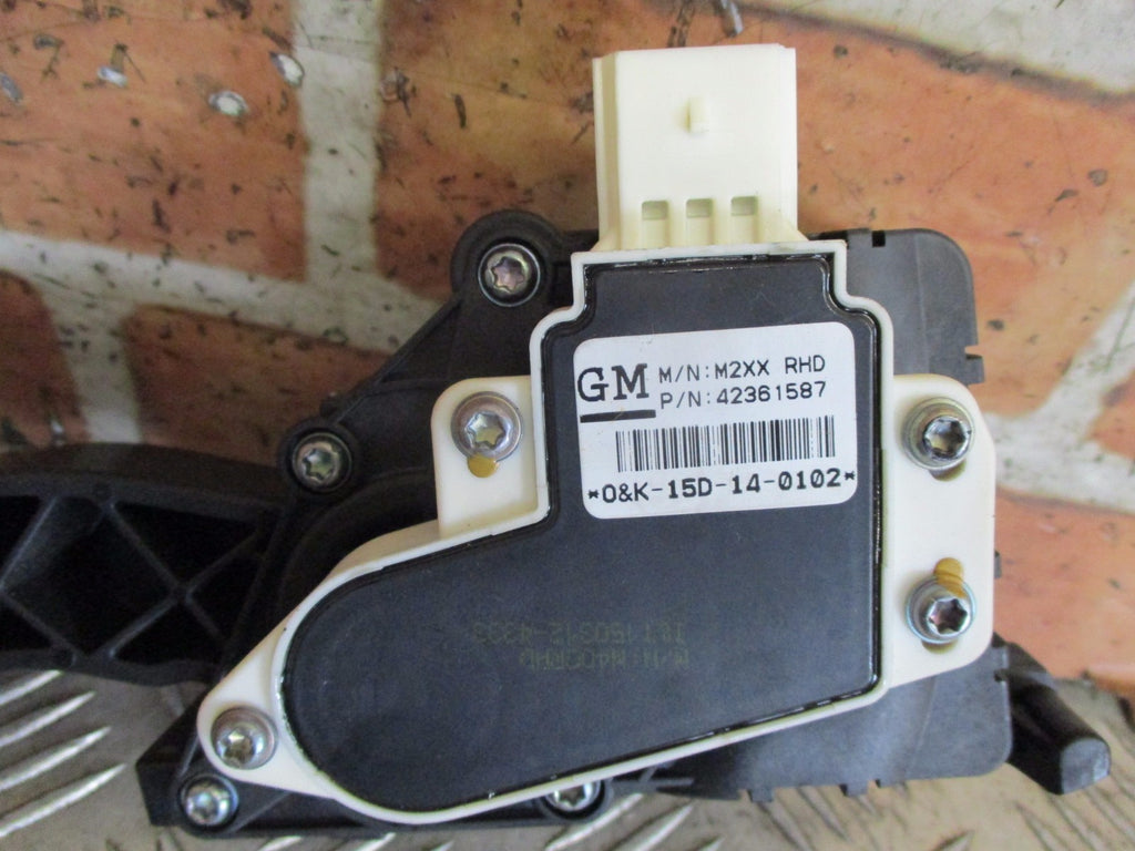 VAUXHALL VIVA 2015 OPEL VIVA, ACCELERATOR PEDAL - 42361587 / M2XX