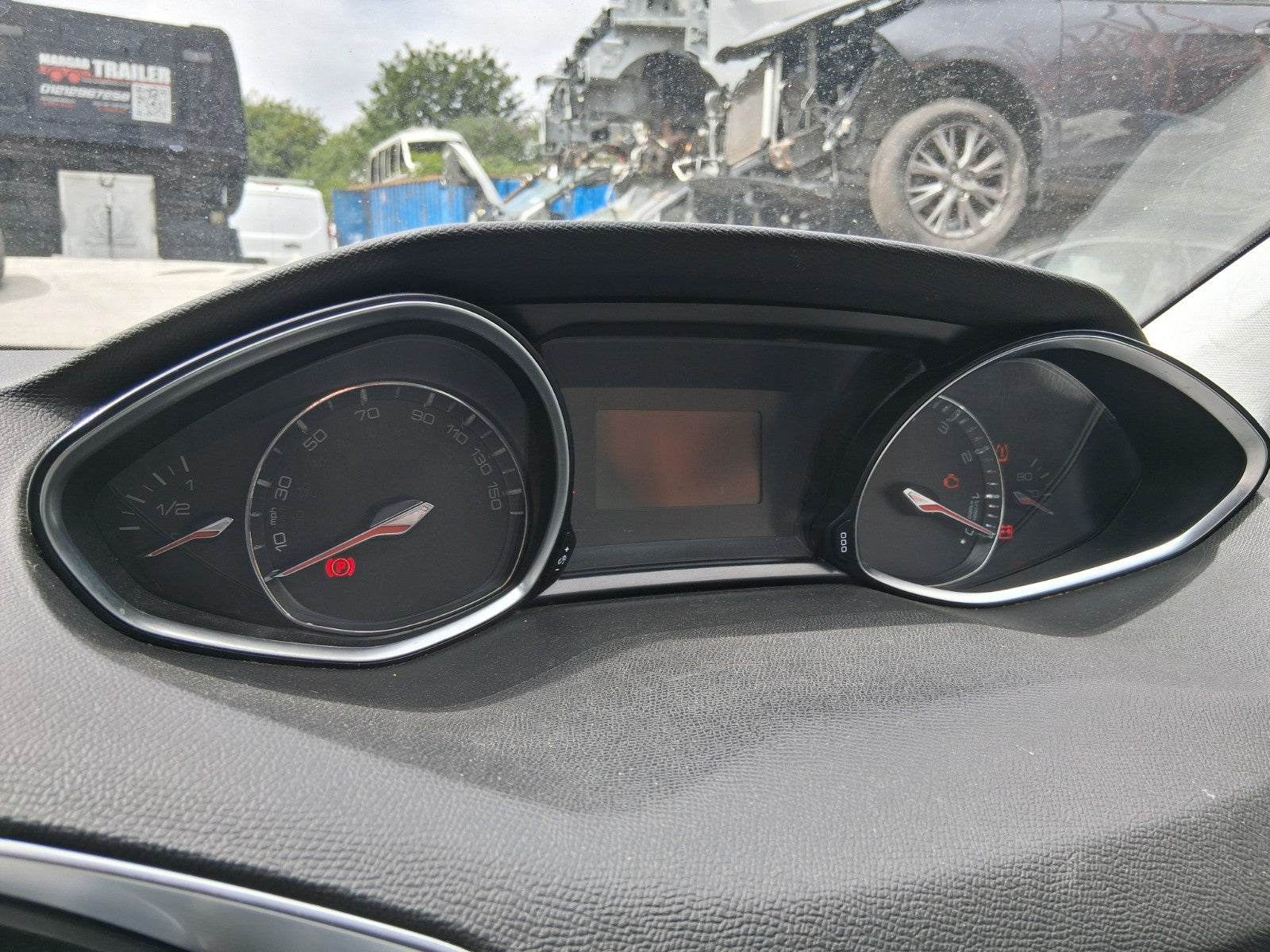 2014 PEUGEOT 308 MK2 1.2 PETROL SPEEDO SPEEDOMETER INSTRUMENT CLUSTER